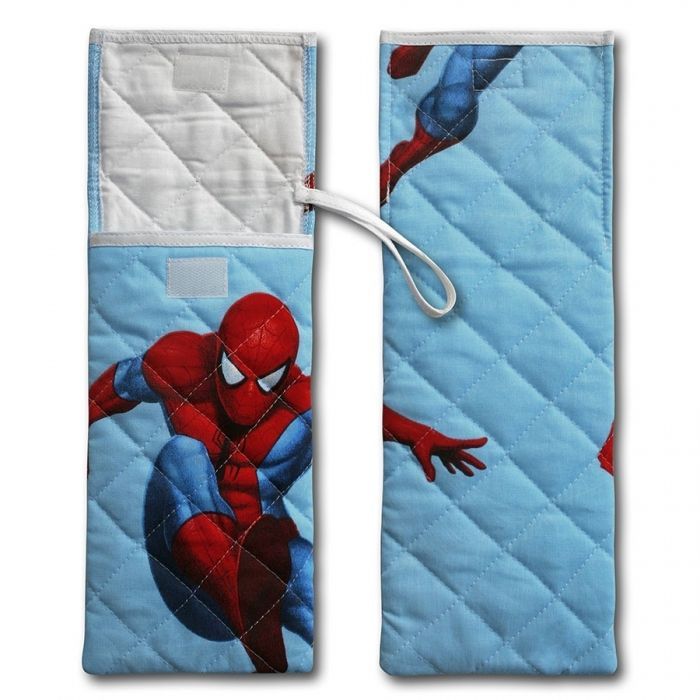 portaspazzolino fantasia con asola e chiusura velcro strappo